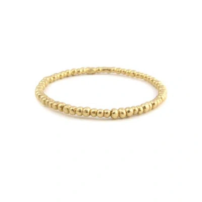 Collection 1304 Droplet Bronze Bangle In Gold