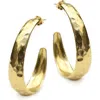 Collection 1304 Halo Bronze Earrings In Brown