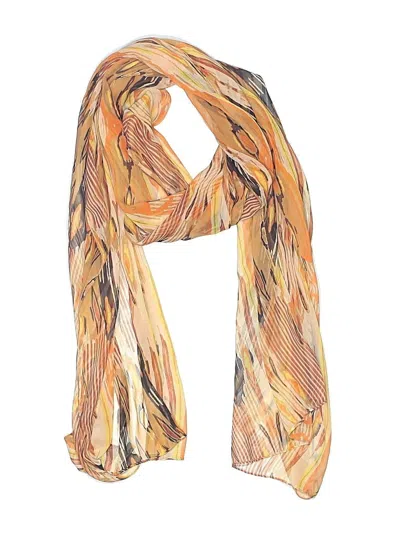 Pre-owned Collection 18 Scarf In Brown