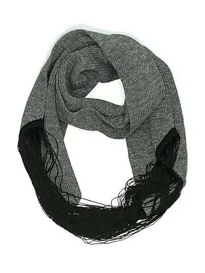 Pre-owned Collection 18 Scarf In Gray