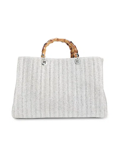 Collection 18 Women's Textured Tote In Neutral