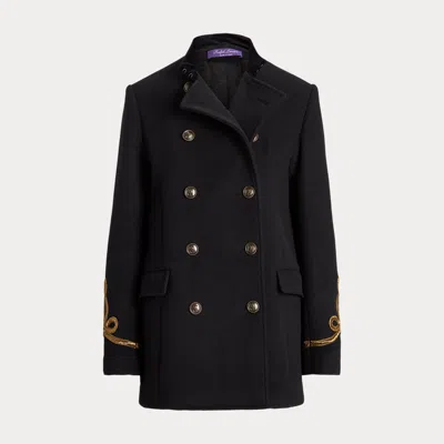 Collection Alianora Wool-cashmere Coat In Black