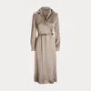Collection Aniyah Washed Charmeuse Day Dress In Neutral