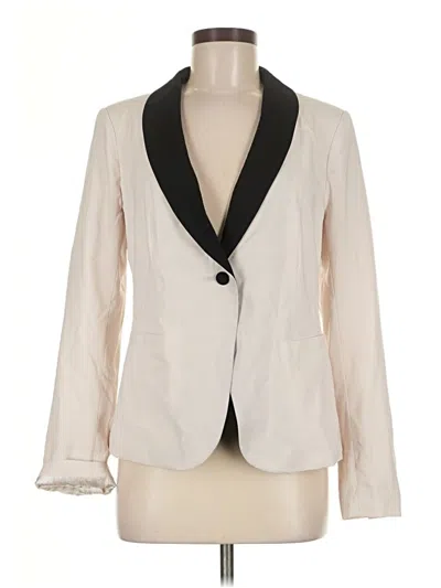 Pre-owned Collection Blazer Jacket In Ivory