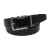 Collection By Michael Strahan 2 Tone Mens Belt In Black