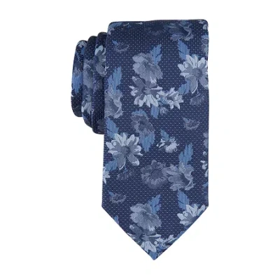 Collection By Michael Strahan Chadwick Floral Tie In Blue