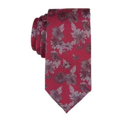 Collection By Michael Strahan Chadwick Floral Tie In Red