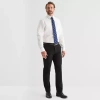 Collection By Michael Strahan Mens Modern Fit Dress Flat Front Pant In White