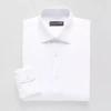 Collection By Michael Strahan Mens Modern Fit Easy Care Long Sleeve Dress Shirt In White