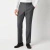 Collection By Michael Strahan Sharkskin Mens Modern Fit Flat Front Suit Pant In Animal Print