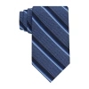 Collection By Michael Strahan Striped Tie In Blue