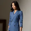 Collection Camden Cashmere Jacket In Blue