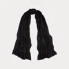 Collection Cashmere Pashmina Scarf In Black