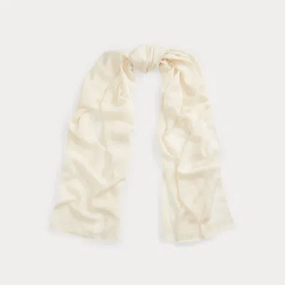 Collection Cashmere Pashmina Scarf In Neutral