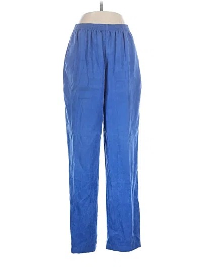 Pre-owned Collection Casual Pants In Blue