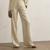 Collection Dean Wool Gabardine Trouser In White