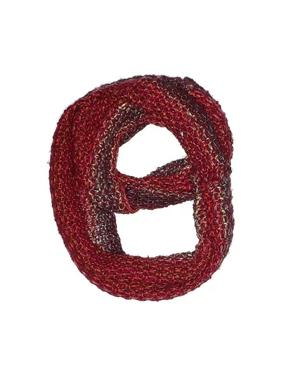 Pre-owned Collection Eighteen Scarf In Burgundy