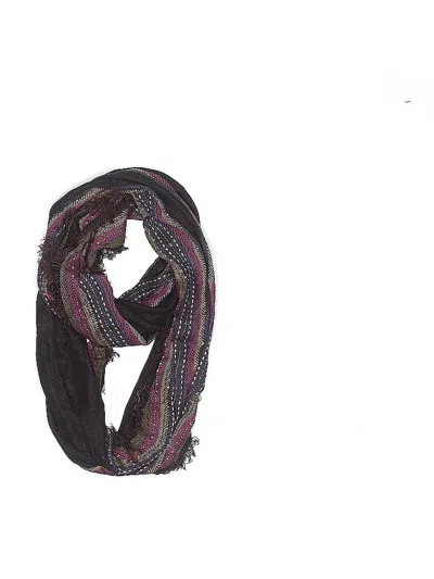 Pre-owned Collection Eighteen Scarf In Burgundy