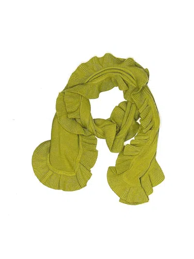 Pre-owned Collection Eighteen Scarf In Green