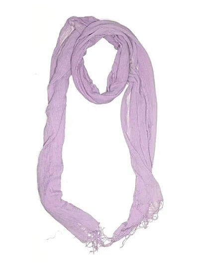 Pre-owned Collection Eighteen Scarf In Purple