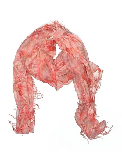 Pre-owned Collection Eighteen Scarf In Red