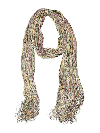 Pre-owned Collection Eighteen Scarf In Tan