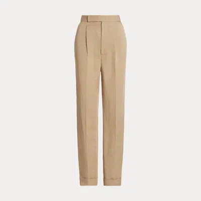 Collection Evanne Linen-blend Trouser In Neutral