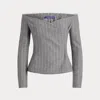 Collection Helene Chalk-stripe Flannel Jacket In Gray