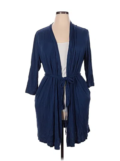 Pre-owned Collection Kimono In Blue