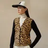 Collection Leopard-print Haircalf & Wool Cardigan In Blue