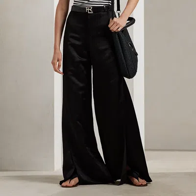 Collection Leora Linen-blend Trouser In Black