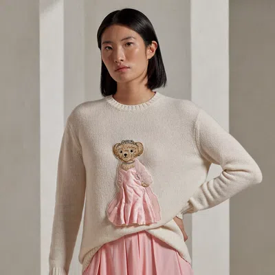 Collection Lunar New Year Polo Bear Jumper In Neutral