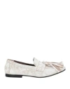 Collection Privèe Collection Privēe? Woman Loafers White Size 8 Leather In White