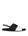 Collection Privèe Collection Privēe? Woman Sandals White Size 10 Leather