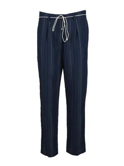 Collection Privèe Collection Blue Women's Trousers In Black