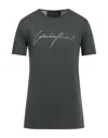 Collection Privèe Collection Privēe? Man T-shirt Charcoal Size M Cotton In Steel Grey