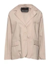 Collection Privèe Collection Privēe? Woman Blazer Beige Size 4 Cotton