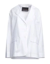 Collection Privèe Collection Privēe? Woman Blazer White Size 2 Cotton