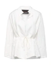 Collection Privèe Collection Privēe? Woman Blazer White Size 8 Viscose, Polyester In White