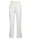 Collection Privèe Collection Privēe? Woman Pants White Size 6 Viscose, Polyester In White