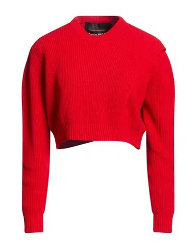 Collection Privèe Collection Privēe? Woman Sweater Red Size 6 Wool, Viscose, Polyamide, Cashmere