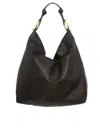 Collection Privèe Collection Privee Leather Sack Bag In Black