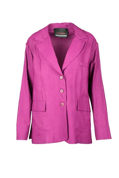 Collection Privèe Soft Blazer - Pink In Purple