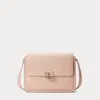 Collection Rl 888 Box Calfskin Crossbody In Pink