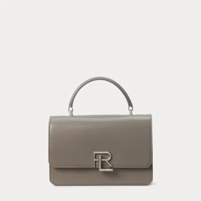 Collection Rl 888 Box Calfskin Top Handle In Grey