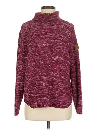 Pre-owned Collection Turtleneck Sweater In Red