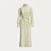 Collection Vicki Linen Day Dress In Cream