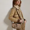 Collection Welington Calfskin Shoulder Bag In Brown