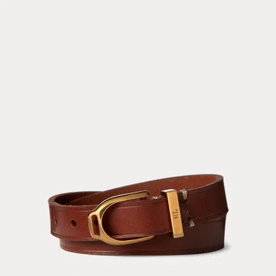 Collection Welington Double-wrap Skinny Bracelet In Brown