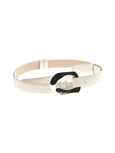 Pre-owned Collection Xiix Belt In Ivory